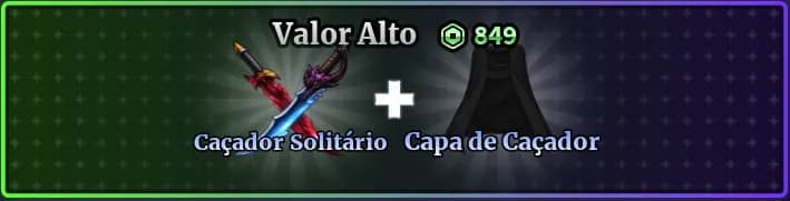 Caçador Solitário+Capa de Caçador