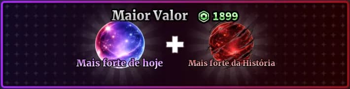 Mais forte da história+Mais forte de hoje