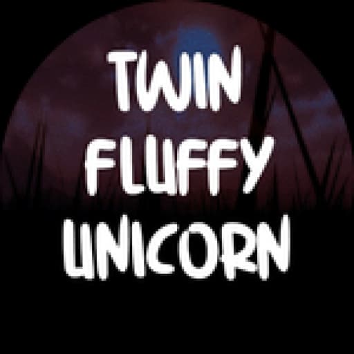TWIN FLUFFY UNICORN