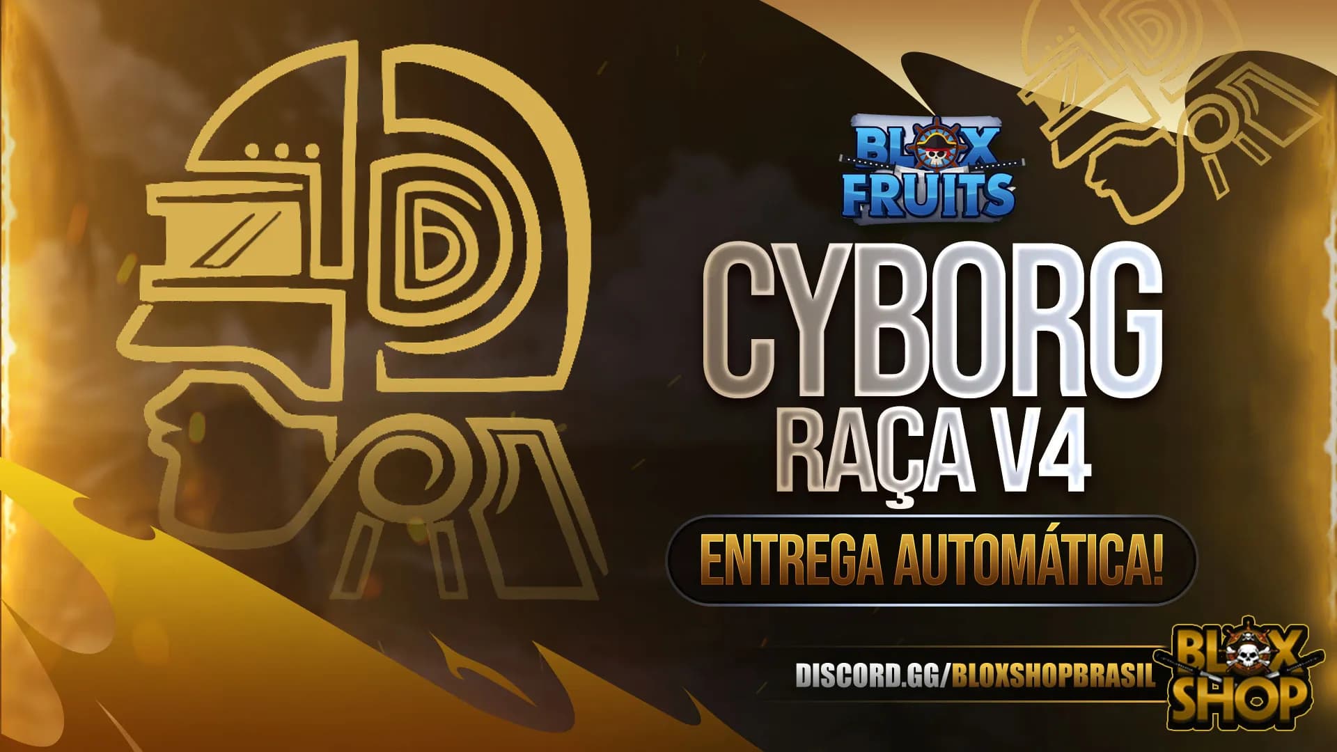 V4 Cyborg Full+Cdk+Sg+God+Lv2800