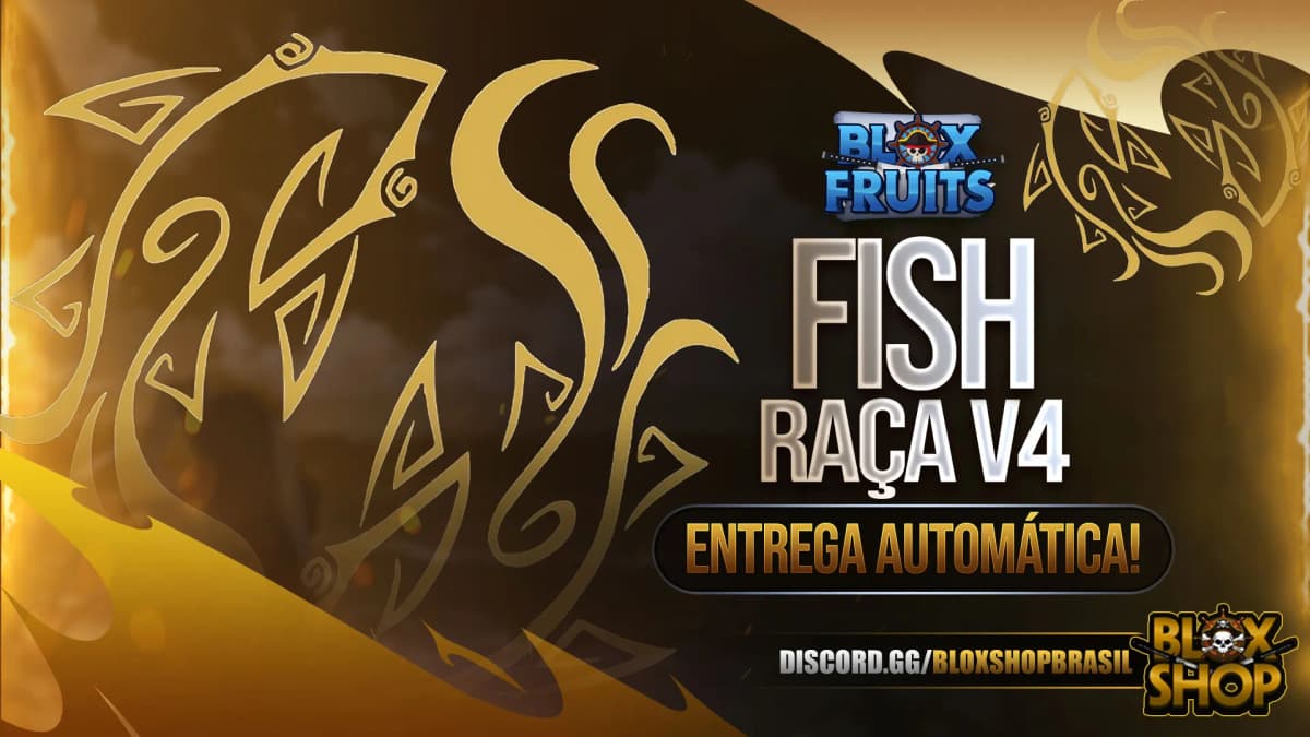 V4 Fish Full+Cdk+Random Sg/Mythics Fruta+God+Lvl 2800